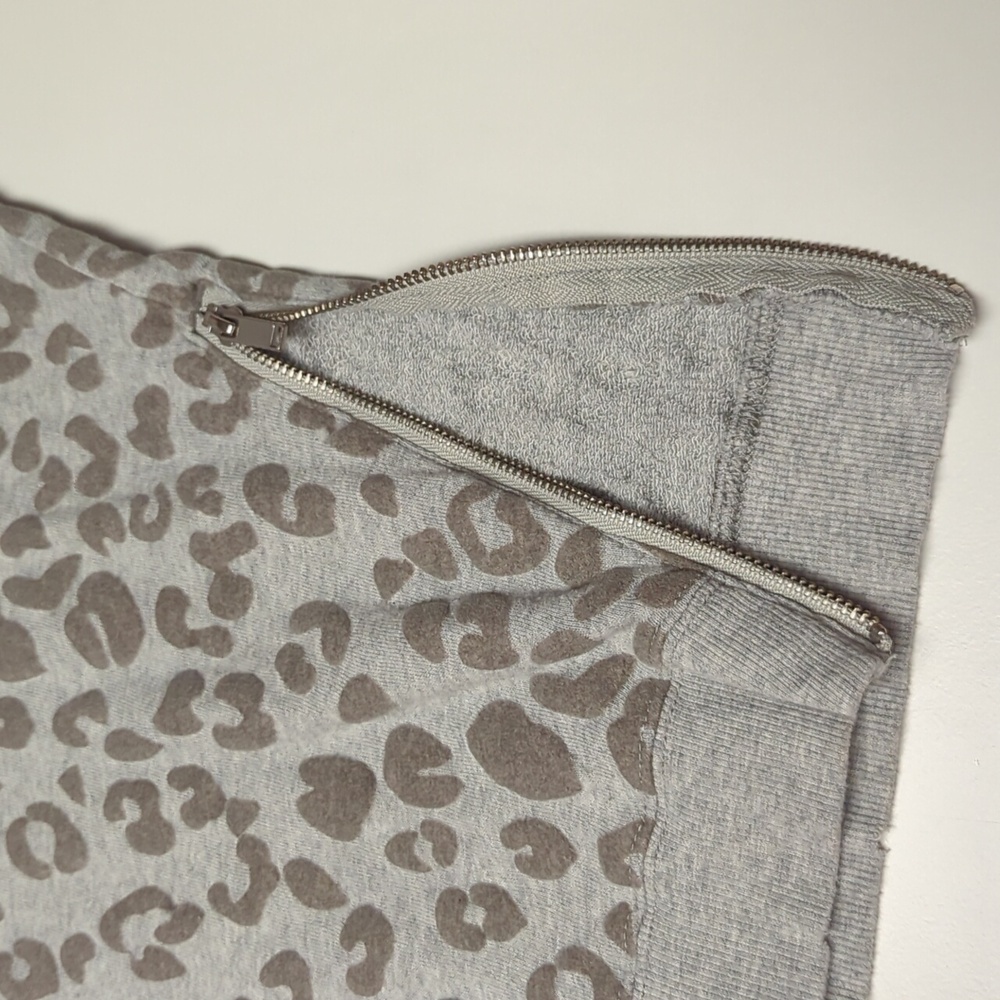 Rails Leopard Print Sweatshirt W/Side Zippers - image 4